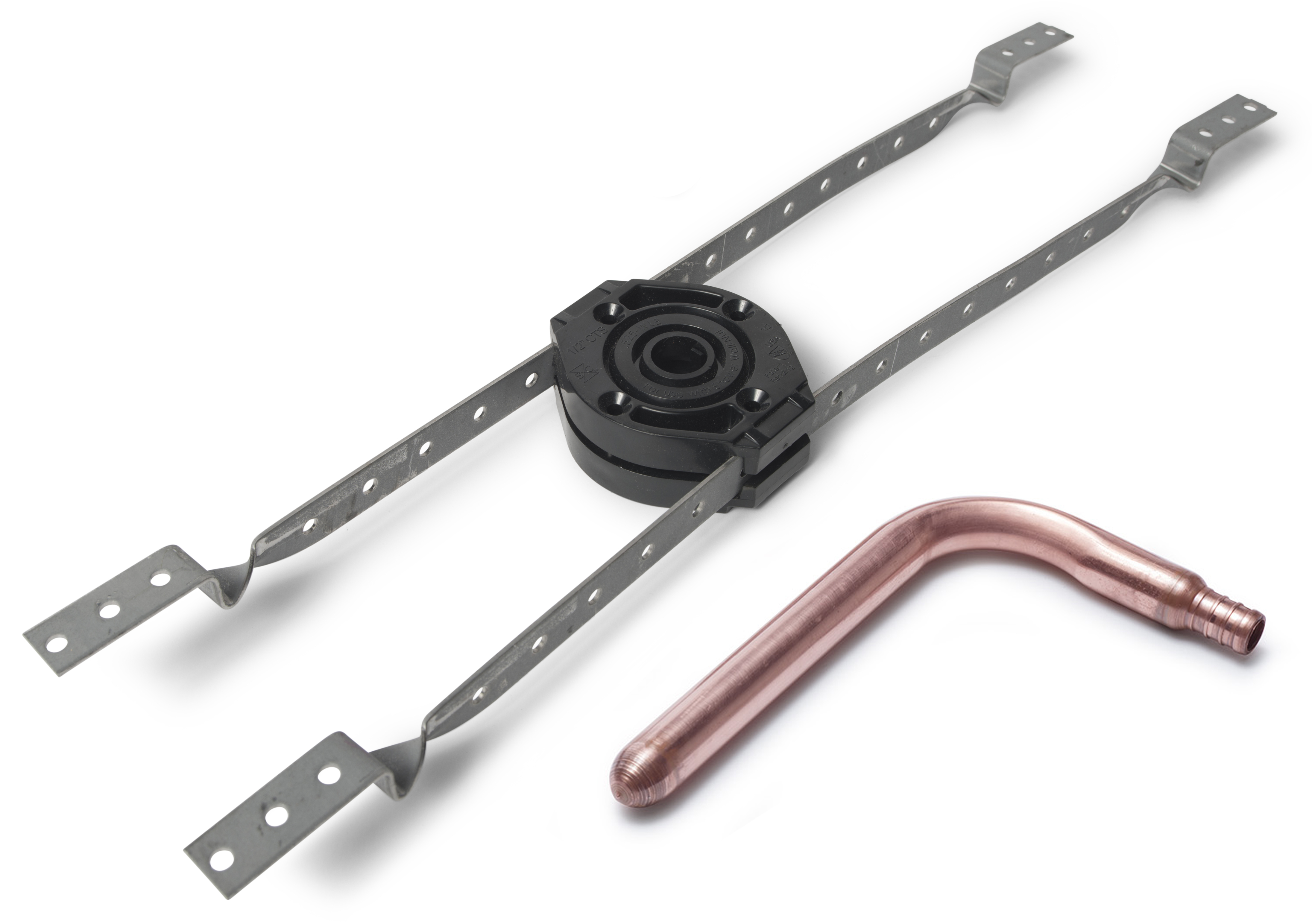 689X2291 - 1/2" Shower Riser Elbow With Bracket