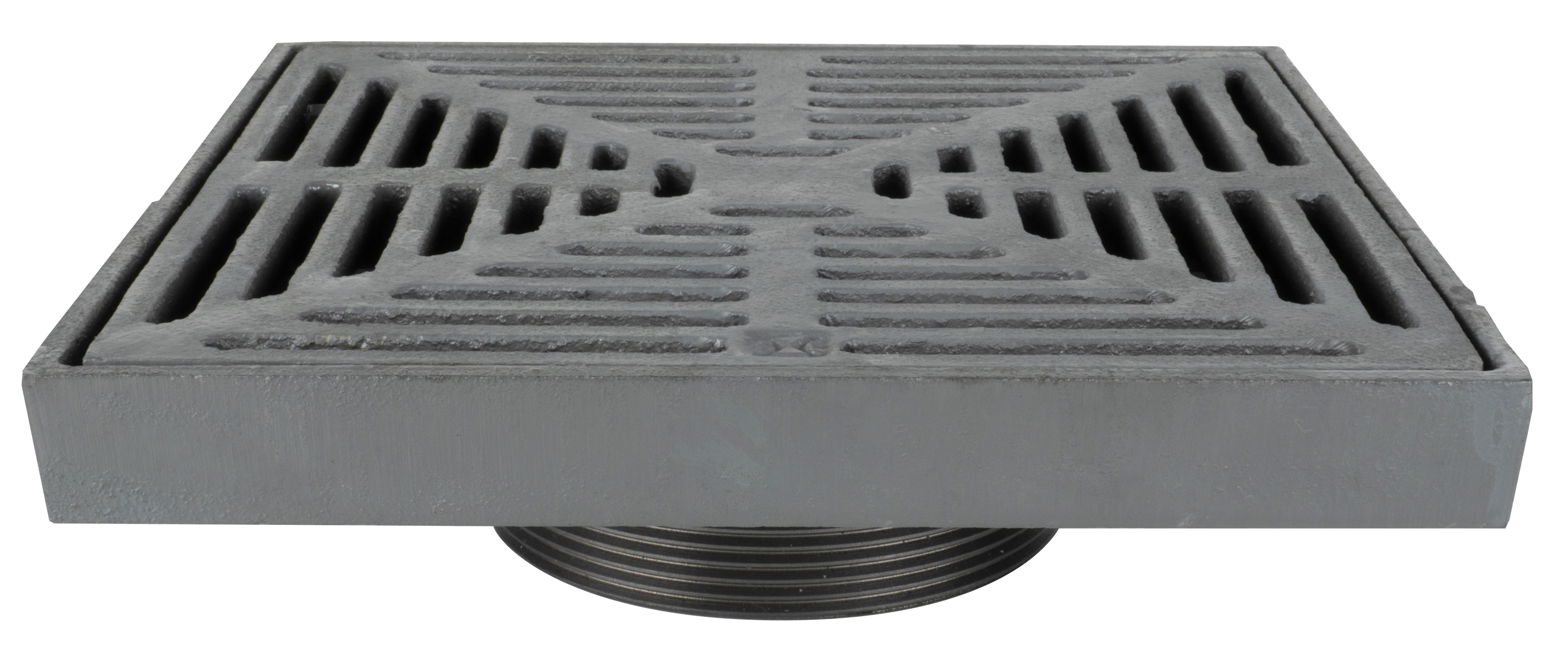 862-49LIQ - Square Cast Iron Ring & Strainer