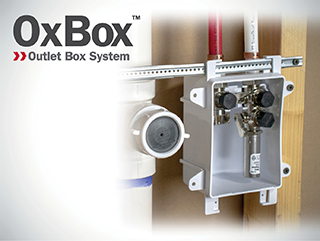 Show the OxBox Outlet Box System