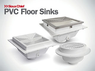 Show the PVC Floor Sinks