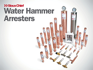 Show the Water Hammer Arrestors